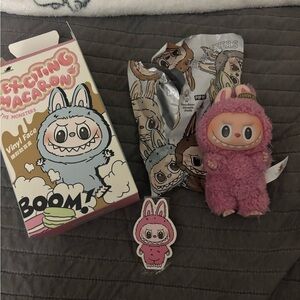 Authentic Exciting Macaron The Monsters Labubu - Open Box - Lychee Berry